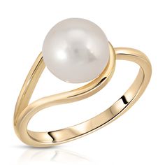 Solid Sterling Silver ring plated in yellow gold with white freshwater pearl. Pearl size ranges from 8 to 9mm. Ring is size 7, beautiful finish,packaged in Regalia jewelry box, free shipping! Freshwater Pearl Ring, White Freshwater Pearl, Cool Necklaces, June Birth Stone, Pearl Size, Ring Sterling Silver, Pearl Ring, Solid Yellow, Womens Jewelry Rings