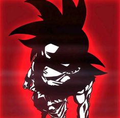 an image of the character gohan from dragon ball super broly on a red background