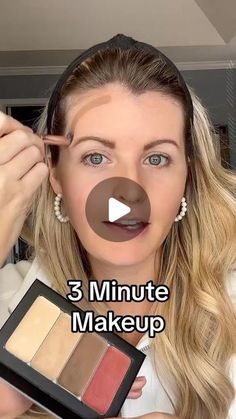 Quick Makeup Routine, Contouring For Beginners, Fast Makeup, Asian Makeup Tutorials, Makeup Tips For Older Women, Makeup Tutorial Step By Step, Simple Makeup Tips, Eyebrow Makeup Tips