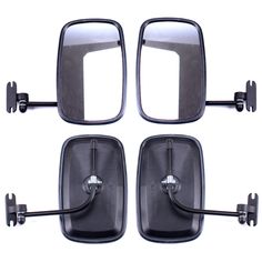 four side view mirrors on top of each other