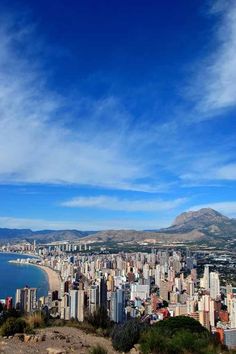 Benidorm Skyline Cityscape Costa Blanca Spain Photograph Picture by AndyEvansPhotos on Etsy Spain Photography, Time Pictures, Mediterranean Coast, Contemporary Photographers, Fine Art Landscape, Benidorm, Banff National Park, The Mediterranean