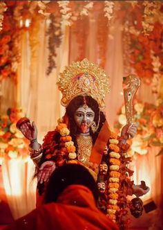 Maa Kali Beautiful Images, Kali Mata Photo, Jay Maa Kali, Kali Images, Ma Kali, Goddess Kali Images, Kali Puja