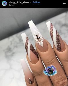 Geometric Nails, Body Makeover, Edge Nails, Beauty Nails Design, Ombre Acrylic Nails, Her Nails, Acrylic Nails Coffin Short