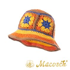 Cotton Summer Crochet Patchwork Hat | Color Mix Patchwork Summer Hat | Cotton Bucket Hat | Orange, yellow, beige & lavender summer hat The most popular current iteration? The crochet hand made hat! It is just what we all need right now. The summer bucket hat is a classic and timeless accessory that serves many purposes and can be worn for so many occasions.  It's the perfect finishing touch for vacation looks. MATERIAL 100% cotton. SIZES S-M size should fit head diameter 54 cm - 56 cm. L size sh Retro Multicolor Sun Hat For Summer, Retro Multicolor Summer Sun Hat, Yellow Crochet Bucket Hat For Beach, Yellow Crochet Hat For Summer Beach, Yellow Crochet Bucket Hat For Vacation, Yellow Crochet Hat For Summer, Yellow Crochet Hat For Summer, One Size, Yellow Crochet Hat For Summer, One Size Fits Most, Yellow Bohemian Crochet Hat For Spring