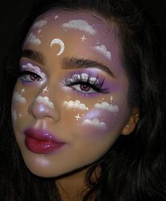 Shared by THE baby. Find images and videos about girl, pretty and summer on We Heart It - the app to get lost in what you love. Halloween Make-up Looks, Drag Make-up, Creative Videos, Fun Makeup, Halloween Eye Makeup