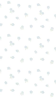 a white background with blue flowers on it