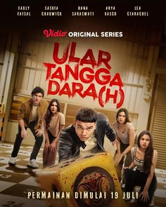 the movie poster for the upcoming film,'ular tangga darah '