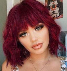 Kręcony Bob, Curly Bob Wigs, Curly Hair With Bangs, Short Bob Wigs, Bob Wig, Short Curly Hair