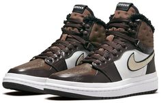 WMNS Air Jordan 1 Acclimate 'Chocolate' DC7723-200 KICKSCREW Brown Sporty Winter Sneakers, Sporty Brown Winter Sneakers, Brown Low-top Sneakers For Winter, Sporty Insulated Brown Sneakers, Brown Sneakers For Winter Streetwear, Brown Winter Sneakers For Streetwear, Brown Waterproof Mid-top Sneakers, Brown Mid-top Waterproof Sneakers, Brown Mid-top Winter Sneakers