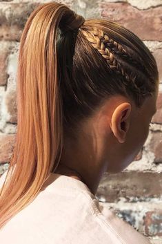 Different Braid Hairstyles, Single Braids Hairstyles, Hair In A Ponytail, Braid Ponytail, Video Tiktok, A Ponytail, Sports Hairstyles, Photography Lifestyle