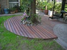 Backyard Pavilion, Backyard Renovations, Decks Backyard, Home Landscaping, Deck Garden