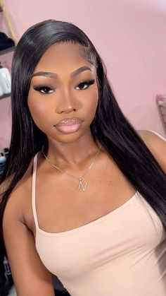 Soft Glam Dark Skin, Wing Liner, Soft Glam, Black Barbie, Pretty Makeup, Cute Makeup, Brown Skin