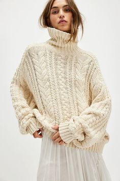 #sweater #fallfashiontrends #falloutfitswomen #fall #fashion Winter Sweaters Oversized, Turtle Neck Style, Cable Knit Turtleneck, Turtleneck Style, Cable Knit Turtleneck Sweater, Turtle Neck Jumper, Turtle Neck Sweater, Knit Turtleneck, Knit Turtleneck Sweater