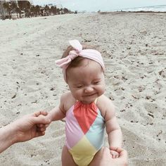 The Beach, Yellow, Pink, Blue