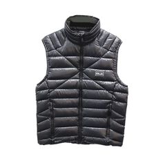 This Vest Is Constructed From Pertex Quantum Fabric, A Tightly Woven Textile That Is Soft, Lightweight And Insulating. The 750-Fill-Power Down Features A High Percentage Of Down Clusters, Which Provides Enhanced Lightness, Thermal Capacity And Insulation. Ralph Lauren Quilted Puffer Vest In Black Nylon Sign Of Wear: No Condition: New With Tag Color: Black Material: Nylon Size: M Sku: 228044 Mens Tan Jacket, Ralph Lauren Vest, Sweater Vest Mens, Quilted Puffer Vest, Mens Blazer Jacket, Hoodie Vest, Polo Sport Ralph Lauren, Tan Jacket, Black Nylon