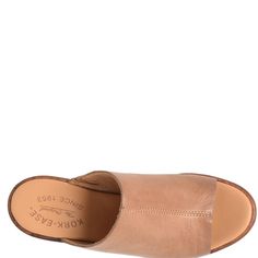 Take your outfit to the next level with our Cassia Platform Sandal in Brown Terra! These gorgeous and comfortable sandals are perfect for day to night wear, thanks to their cushioned footbed and high-traction rubber outsole. Made with hand-finished Italian leather and a faux wood covered platform heel. 3.75" heel height, 1.5" platform Beige Slides With Leather Sole And Round Toe, Comfortable Beige Leather Sandals, Spring Clogs With Cushioned Footbed For Everyday, Spring Everyday Clogs With Cushioned Footbed, Comfortable Open Toe Wedge Sandals, Leather Slides With Arch Support And Wedge Heel, Everyday Leather Sole Clogs, Beige Open Toe Mules With Leather Footbed, Open Toe Beige Mules With Leather Footbed