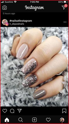 Dip Powder, Chic Nails, Short Acrylic Nails, Powder Nails, Gorgeous Nails