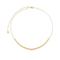 Gold Sparkle Triple Chain Choker Necklace Dainty Hammered Yellow Gold Jewelry, 14k Yellow Gold Bar Necklace With Delicate Chain, Minimalist Yellow Gold Cable Chain Jewelry, Elegant Hammered Link Jewelry, Minimalist Yellow Gold Jewelry With Cable Chain, Elegant Hammered Link Necklace, Everyday Gold Necklaces With Polished Finish, Everyday Gold Chain Necklace With Polished Finish, Everyday Gold Necklace With Polished Finish