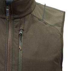 Inner collar in soft microfleece; YKK zipper closure; Radio pocket with hole for the antenna; Side and chest pockets with YKK zipper; Drawstring adjustment on the bottom; Rubber Beretta logo on the back; Regular fit Functional Outdoor Vest With Zipper Closure, Ykk Zipper, Chest Pocket, The Back, Zipper, Collar