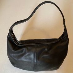 Coach Vintage Black Leather Purse W/ Dust Bag Color: Black Size: Os There Is A Green Mark, But You Can Get It Off. Everything Is In Good Condition*** Authentic*** No Returns* Condition 6.5/10* This Is Vintage And Has Been Used, So It Does Have Natural Sign Of Use* Measurements: 12x7.5x3” Handle Approx 16-17” Coach Mini Purse, Mini Hand Bag, Coach Leather Bag, Black Leather Purse, Mini Handbags, Mini Purse, Coach Leather, Vintage Coach, Coach Purses