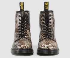 1460 LEOPARD PRINT SMOOTH BOOT Dr Martens Store, Doc Martens Women, Shop Boots, Boots Mens, M 4, Doc Martens, Boots Shoes, Boot Shop, Punk Fashion