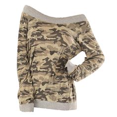 Off Shoulder Camouflage T Shirt - Digital Desert Camouflage - 4496818712 - Women's Clothing, Women's Tops & T-Shirts, Blouses & Shirts  #BlousesShirts #Women's #Clothing # #Women's #Tops #& #TShirts # #Blouses #& #Shirts Linen Shirt Outfit, Camouflage T Shirts, Basic T Shirts, Frog T Shirts, Shoulder Shirts, Cotton Blouse, Shirt Sale, Long Sleeve Casual, Casual T Shirts