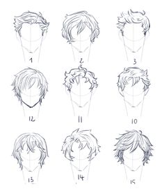 how to draw anime hair step by step with pictures for beginners and advanced drawing