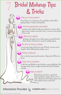 the 7 bridal makeup tips and tricks