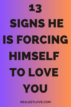 Signs He Is Forcing Himself To Love You Relationship Red Flags, Relationship Talk, Godly Dating, Godly Relationship, Godly Marriage, Making Excuses, Bad Feeling, Marriage Tips