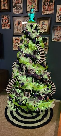 Halloween Christmas Tree Decoration Ideas