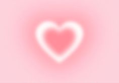 a white heart on a pink background