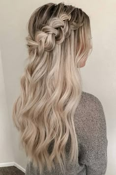 Fotografi Vintage, Bridesmaid Hairstyles, Hair Crush, Long Blonde