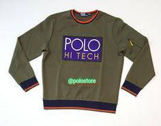 Nwt Polo Ralph Lauren Hi-Tech Patch Classic Fit Sweatshirt - Unique Style Jeans Tank Top, Custom Hoodies, Workout Sweatshirt, Dress Pants, Sweater Jacket, Tank Shirt, Mens Sweatshirts, Sweater Hoodie, Daily Wear