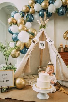 Wild One Diy, First Birthday Party Ideas, Boy Birthday Decorations, Wild One Birthday, Baby Boy First Birthday