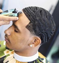 Black Hair Cuts, Hair Barber, Taper Fade Haircut, Traditional Hairstyle