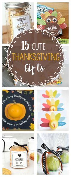 thanksgiving gifts for kids that are easy to make and can be made in minutes or less