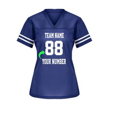 PRICES MAY VARY. MAKE GAME DAY SPECIAL with this unique and customized football jersey with your own name and number. MAKE GAME DAY SPECIAL with this unique and customized football jersey with your own name and number. EASILY CUSTOMIZABLE - just select the button to the right on check out to select your name and number. ULTRA COMFORTABLE HIGH QUALITY - These jerseys are made of premium long lasting breathable 100% Polyester mesh for quick drying. CLASSIC DESIGN with moisture wicking open-hold me Customizable Varsity Jersey For Team Events, Varsity Customizable Jersey For Team Events, Customizable Team-colored Jersey For Game Day, Team Spirit Jersey With Team Name For Football Season, Customizable Team-colored Sports Fan Jersey, Customizable Team-colored Jersey For Sports Fans, College Football Season Jersey With Letter Print, Customizable Jersey For Team Spirit, Team Spirit Jersey With Name Print For Team Events