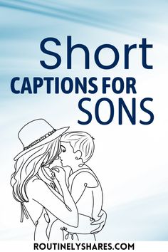 the cover of short captions for sons