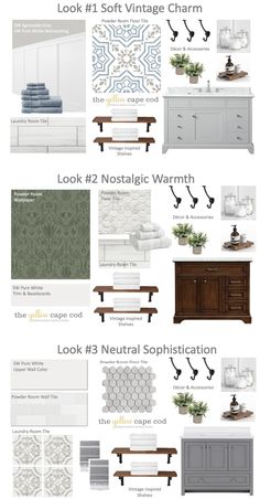 the different types of furniture and decor