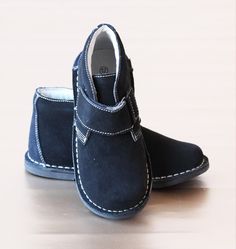 L'Amour Boys Black Ankle Desert Boots