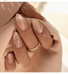 Bridesmaids Nails, Simple Gel Nails, Nail Art Wedding