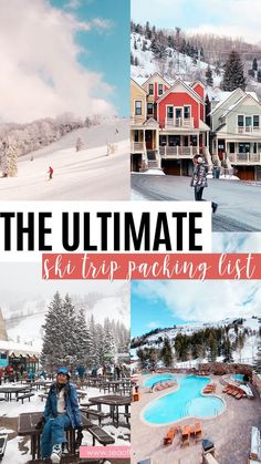 ski trip packing list Snowboard Aesthetic, Ski Trip Packing List, Outfit Ski, Snowboard Trip, Ski Trip Packing, Trip Packing List, Snowboarding Trip, Trip Packing