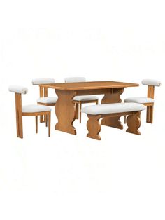 an image of a dining table and chairs