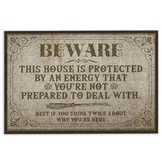 Ohaprints-Doormat-Outdoor-Indoor-Witch-Beware-This-House-Wicca-Witch-Rubber-Door-Mat-662-18'' x 30'' Gothic Apartment, Front Porch Rugs, Porch Rugs, Halloween Doormat, Porch Rug, Halloween Door Mat, Funny Doormats, Custom Doormat, Outdoor Mat