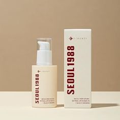 KSECRET SEOUL 1988 Serum : Retinal Liposome 2% + Black Ginseng, 30ml/1.01fl.oz | 58% Black Ginseng Extract | Retinal serum, Bakuchiol, VitaminC&3Peptides for Wrinkle Care | Korean Skincare | seoul1988 Retinal Serum, Ginseng Extract, Korean Skincare, Clear Skin, Vitamin C, Seoul, Beauty And Personal Care