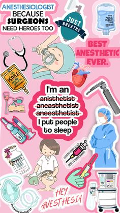 خلفيات لطلاب التخدير ، تخدير عام، Anesthesia techniques،Anesthetization doctor Nursing Wallpaper, Medical Stickers, General Anaesthesia, Medicine Student, Nursing Accessories, Medical Aesthetic, Medical Information, Medical Students, Anatomy Art