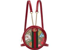 Buy and sell authentic handbags on StockX including the Gucci Ophidia Backpack GG Flora Mini Red and thousands of other handbags with resale price data. Handbags Gucci, Flora Print, Red Web, Mini Mochila, Floral Backpack, Gucci Ophidia, Contemporary Fabric, Canvas Backpack, Women's Handbags