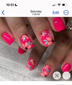 Trending Summer Nail Colors, Nails Polish Designs, Beach Nails Art, Nail Colors And Designs, Summer Nails Almond, Summer Nail Colors, Summer Gel Nails, Best Nails, Home 2023