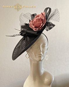 Derby Gala, Royal Clothes, Kentucky Derby Fascinator, Derby Fascinator, Ladies Who Lunch, Unique Hats, Department Stores, Royal Ascot, Handmade Hat