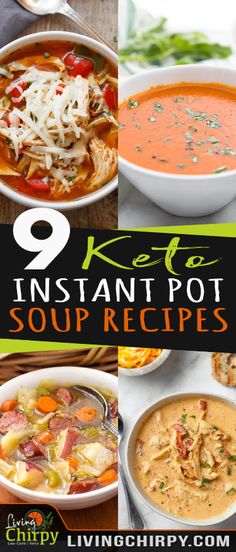 9 keto instant pot soup recipes